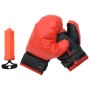 Boxsack-Set mit Handschuhen und Luftpumpe, höhenverstellbar von 81-122 cm. von , Box- und Trainingssäcke - Ref: Foro24-401632...