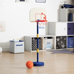 Canasta de baloncesto ajustable con pelota y bomba 90/121 cm de , Pelota de baloncesto de juguete - Ref: Foro24-4016327, Prec...