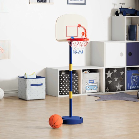 Adjustable basketball hoop with ball and pump 90/121 cm by , toy basketball - Ref: Foro24-4016327, Price: 32,49 €, Discount: %