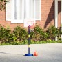 Adjustable basketball hoop with ball and pump 90/121 cm by , toy basketball - Ref: Foro24-4016327, Price: 32,49 €, Discount: %