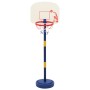 Verstellbarer Basketballkorb mit Ball und Pumpe 90/121 cm. von , Spielzeug-Basketball - Ref: Foro24-4016327, Preis: 32,49 €, ...