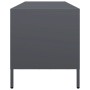 TV stand made of cold-rolled anthracite steel, measuring 135x39x43.5 cm. by , TV Furniture - Ref: Foro24-851306, Price: 228,8...