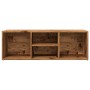 Aged engineered wood shoe bench 105x35x35 cm by , Shoe racks and shoe organizers - Ref: Foro24-856410, Price: 60,81 €, Discou...