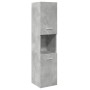 Set muebles de baño 5 piezas madera ingeniería gris hormigón de , Muebles de baño - Ref: Foro24-3324885, Precio: 230,26 €, De...