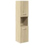 5-piece engineered wood bathroom furniture set in Sonoma oak. by , Bathroom furniture - Ref: Foro24-3325001, Price: 218,84 €,...