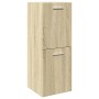 Juego de muebles de baño 5 pzas madera ingeniería roble Sonoma de , Muebles de baño - Ref: Foro24-3325001, Precio: 218,84 €, ...