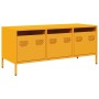 TV stand made of cold-rolled yellow steel 101.5x39x43.5 cm by , TV Furniture - Ref: Foro24-851229, Price: 186,30 €, Discount: %