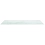 Marble design table with white tempered glass top 120x65 cm 8mm by , Table tops - Ref: Foro24-322260, Price: 76,29 €, Discoun...