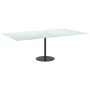 Marble design table with white tempered glass top 120x65 cm 8mm by , Table tops - Ref: Foro24-322260, Price: 76,29 €, Discoun...