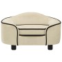 Plush cream dog sofa 67x47x36 cm by , Beds for dogs - Ref: Foro24-171090, Price: 80,45 €, Discount: %