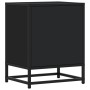 Mesita de noche madera ingeniería negro 40x31x50 cm de , Mesitas de noche - Ref: Foro24-848684, Precio: 53,08 €, Descuento: %