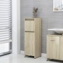 Sonoma Oak Engineered Wood 3-Piece Bathroom Furniture Set by vidaXL, Bathroom furniture - Ref: Foro24-3056928, Price: 123,98 ...