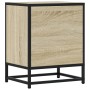 Engineered wood nightstand in Sonoma oak, 40x31x50 cm. by , Nightstands - Ref: Foro24-848686, Price: 51,55 €, Discount: %