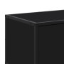 Engineered wood TV stand in black, 180x35x41 cm by , TV Furniture - Ref: Foro24-3300775, Price: 126,77 €, Discount: %