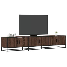 Fernsehmöbel aus braunem Eichenfurnierholz 210x35x41 cm von , TV-Möbel - Ref: Foro24-3300794, Preis: 151,86 €, Rabatt: %