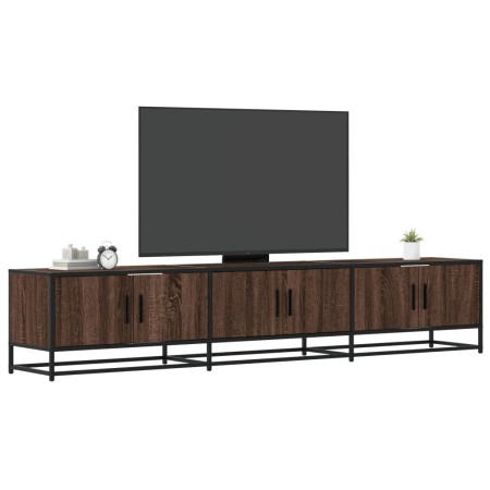 TV stand made of engineered wood in brown oak, 210x35x41 cm by , TV Furniture - Ref: Foro24-3300794, Price: 139,44 €, Discoun...