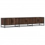 TV stand made of engineered wood in brown oak, 210x35x41 cm by , TV Furniture - Ref: Foro24-3300794, Price: 139,44 €, Discoun...