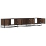 TV stand made of engineered wood in brown oak, 210x35x41 cm by , TV Furniture - Ref: Foro24-3300794, Price: 139,44 €, Discoun...