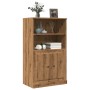 Aparador madera de ingeniería roble artisian 60x35,5x103,5 cm de , Aparadores - Ref: Foro24-857148, Precio: 76,47 €, Descuent...