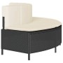 Set of 2 black PE rattan hot tub banks with cushions | Foro24|Onlineshop| Casa, Jardín y Más Foro24.es