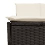 Set of 2 black PE rattan hot tub banks with cushions | Foro24|Onlineshop| Casa, Jardín y Más Foro24.es