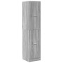 Armario botiquín madera ingeniería gris Sonoma 40x41x174,5 cm de , Taquillas y armarios de almacenamiento - Ref: Foro24-33096...