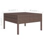 Gartenmöbel-Set 10-teilig mit braunen synthetischen Rattankissen von vidaXL, Gartensets - Ref: Foro24-3056977, Preis: 595,62 ...