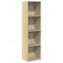 Estantería de madera de ingeniería roble Sonoma 40x30x152 cm de , Librerías y estanterías - Ref: Foro24-857878, Precio: 58,26...