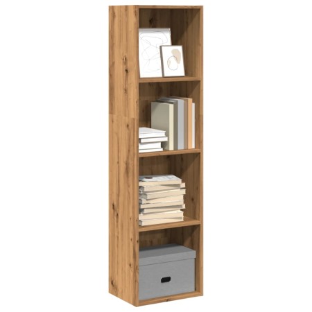 Artisian oak engineered wood shelf 40x30x152 cm by , Bookcases and shelves - Ref: Foro24-857884, Price: 58,38 €, Discount: %