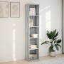 Engineered wood bookshelf in Sonoma grey, 40x30x189 cm. by , Bookcases and shelves - Ref: Foro24-857890, Price: 72,93 €, Disc...