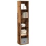 Engineered wood bookshelf in aged color, 40x30x189 cm by , Bookcases and shelves - Ref: Foro24-857892, Price: 71,04 €, Discou...