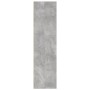 Engineered wood gray concrete shelf 80x30x114 cm by , Bookcases and shelves - Ref: Foro24-857934, Price: 62,40 €, Discount: %