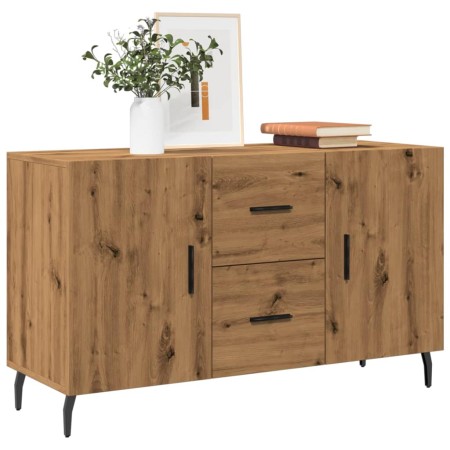 Ingenieurholz-Sideboard Eiche Artisian 100x36x60 cm von , Sideboards - Ref: Foro24-857323, Preis: 99,15 €, Rabatt: %