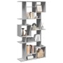 Engineered wood bookshelf in Sonoma grey, 92x29x188 cm. by , Bookcases and shelves - Ref: Foro24-3310321, Price: 127,10 €, Di...