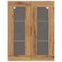 Handgefertigter Wandhängeschrank aus Eichenholz 69,5x34x90 cm. von , Sideboards - Ref: Foro24-857044, Preis: 96,65 €, Rabatt: %