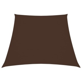 Brown oxford fabric trapezoidal sail awning 3/4x3 m by vidaXL, Umbrellas - Ref: Foro24-135847, Price: 36,14 €, Discount: %