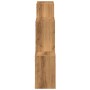 Engineered oak wood handmade wall cabinet 78x18x71 cm by , Shelves and shelves - Ref: Foro24-854813, Price: 40,27 €, Discount: %