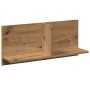 Engineered oak wood handmade wall cabinet 70x16.5x30 cm by , Shelves and shelves - Ref: Foro24-854858, Price: 28,69 €, Discou...