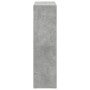 Divider bookcase made of gray concrete and wood, 102x29x103.5 cm by , Bookcases and shelves - Ref: Foro24-858051, Price: 81,7...