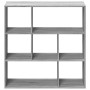 Librería divisor madera ingeniería gris Sonoma 102x29x103,5 cm de , Librerías y estanterías - Ref: Foro24-858053, Precio: 83,...