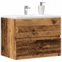 Aged engineered wood bathroom cabinet 60x38.5x45 cm by , Bathroom furniture - Ref: Foro24-856243, Price: 54,62 €, Discount: %