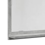 Mirror bathroom furniture in gray concrete engineered wood 90x11x37 cm by , bathroom vanities - Ref: Foro24-856201, Price: 49...