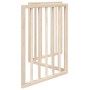 Puerta para perros plegable 3 paneles madera de álamo 150 cm de , Casetas y cercados para perros - Ref: Foro24-352172, Precio...