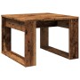 Mesa auxiliar de madera de ingeniería envejecida 50x50x35 cm de , Mesas auxiliares - Ref: Foro24-856688, Precio: 39,52 €, Des...