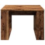 Mesa auxiliar de madera de ingeniería envejecida 50x50x35 cm de , Mesas auxiliares - Ref: Foro24-856688, Precio: 39,52 €, Des...