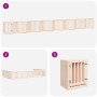 Folding dog gate with 15 panels made of poplar wood, 750 cm. by , Dog kennels and fences - Ref: Foro24-3155643, Price: 200,50...