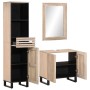 Conjunto de muebles de baño 3 piezas madera maciza de mango de , Muebles de baño - Ref: Foro24-3217101, Precio: 294,91 €, Des...