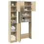 Juego de muebles de baño 2 pzas madera ingeniería roble Sonoma de , Muebles de baño - Ref: Foro24-3324967, Precio: 136,96 €, ...