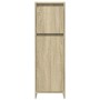 Set de muebles de baño 3 pzas madera contrachapada roble Sonoma de , Muebles de baño - Ref: Foro24-3324973, Precio: 114,44 €,...