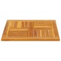 Tablero de mesa cuadrado madera maciza de acacia 60x60x2 cm de , Tableros para mesas - Ref: Foro24-4004254, Precio: 37,53 €, ...